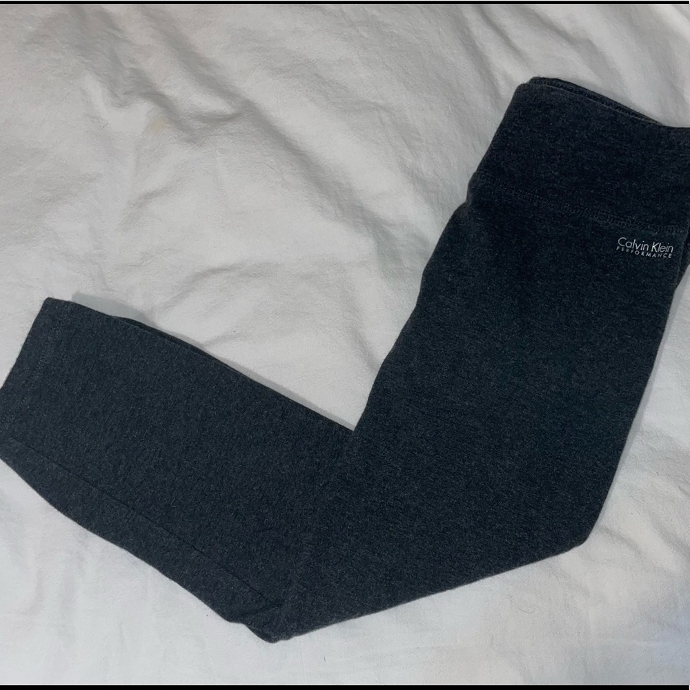 Dark Grey Calvin Klein Leggings